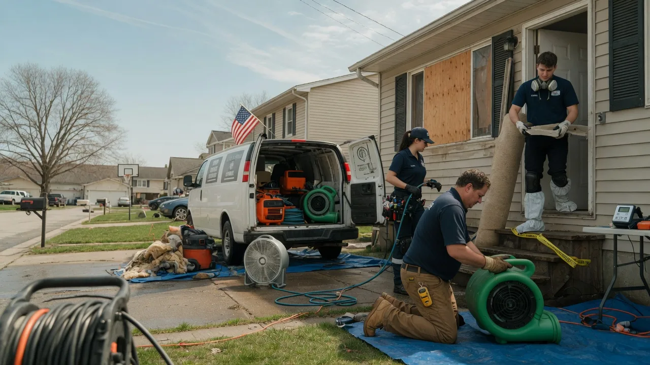 Water Damage Restoration in Underwood, IN near me